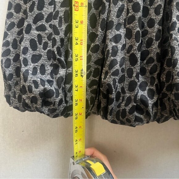 Joseph Ribkoff Leopard Print Hooded Stretch Drop Waist Midi Dress Size 6 - Picture 10 of 11